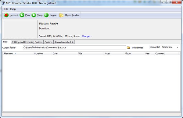 MP3 Recorder Studio