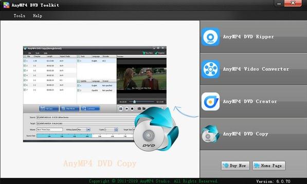 AnyMP4 DVD Toolkit