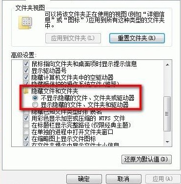 win7与xp系统如何显示隐藏文件夹(3)