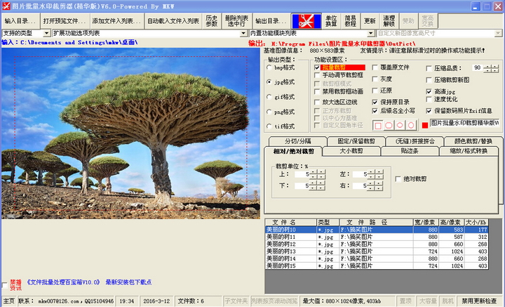 图片批量裁剪器官方精华版