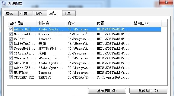 Win7电脑开机启动项怎么设置(5)