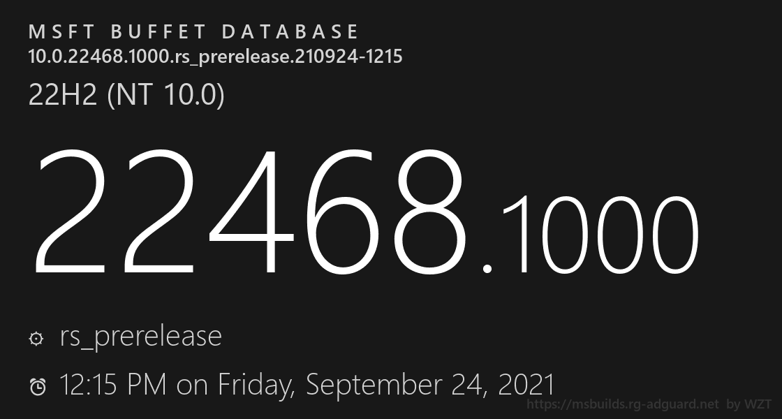 微软Win11 Dev Channel首个延期版22468.1000来了！(附更新日志及下载地址)