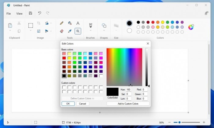 Windows 11原生Paint迎来重大视觉升级 交互体验更优秀