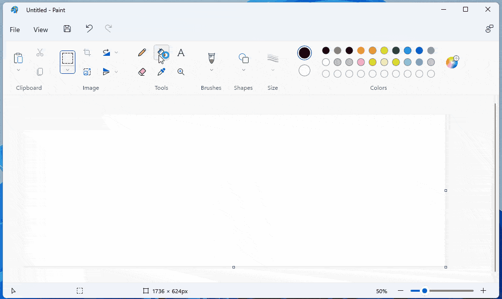 Windows 11原生Paint迎来重大视觉升级 交互体验更优秀