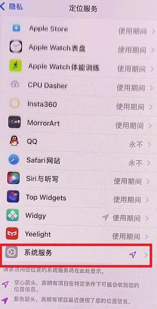 ios15左上角蓝色箭头怎么关闭？ios15左上角箭头一直显示怎么办？