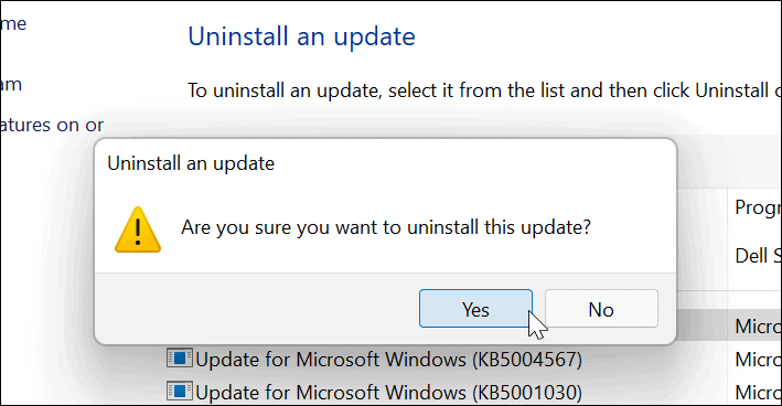 微软 Win11正式版卸载累积更新的技巧