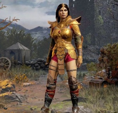 暗黑破坏神2重制版红衣女佣兵MOD
