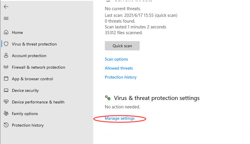 如何关闭Win11系统自带杀毒Security？
