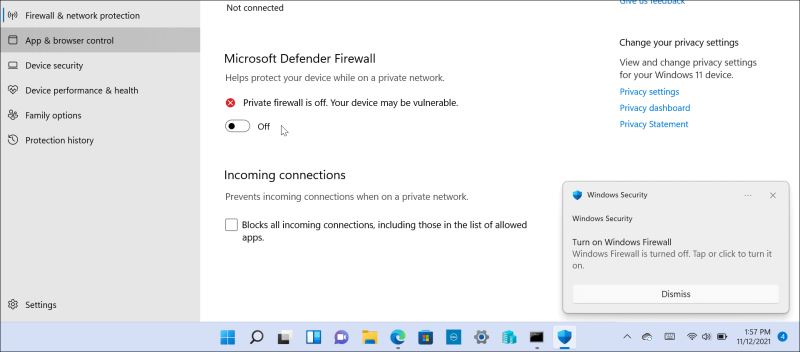 Win11系统启用或禁用Windows安全的方法