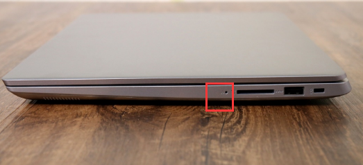 联想小新一键恢复小孔的使用方法