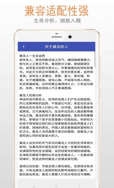 小龙生肖大全