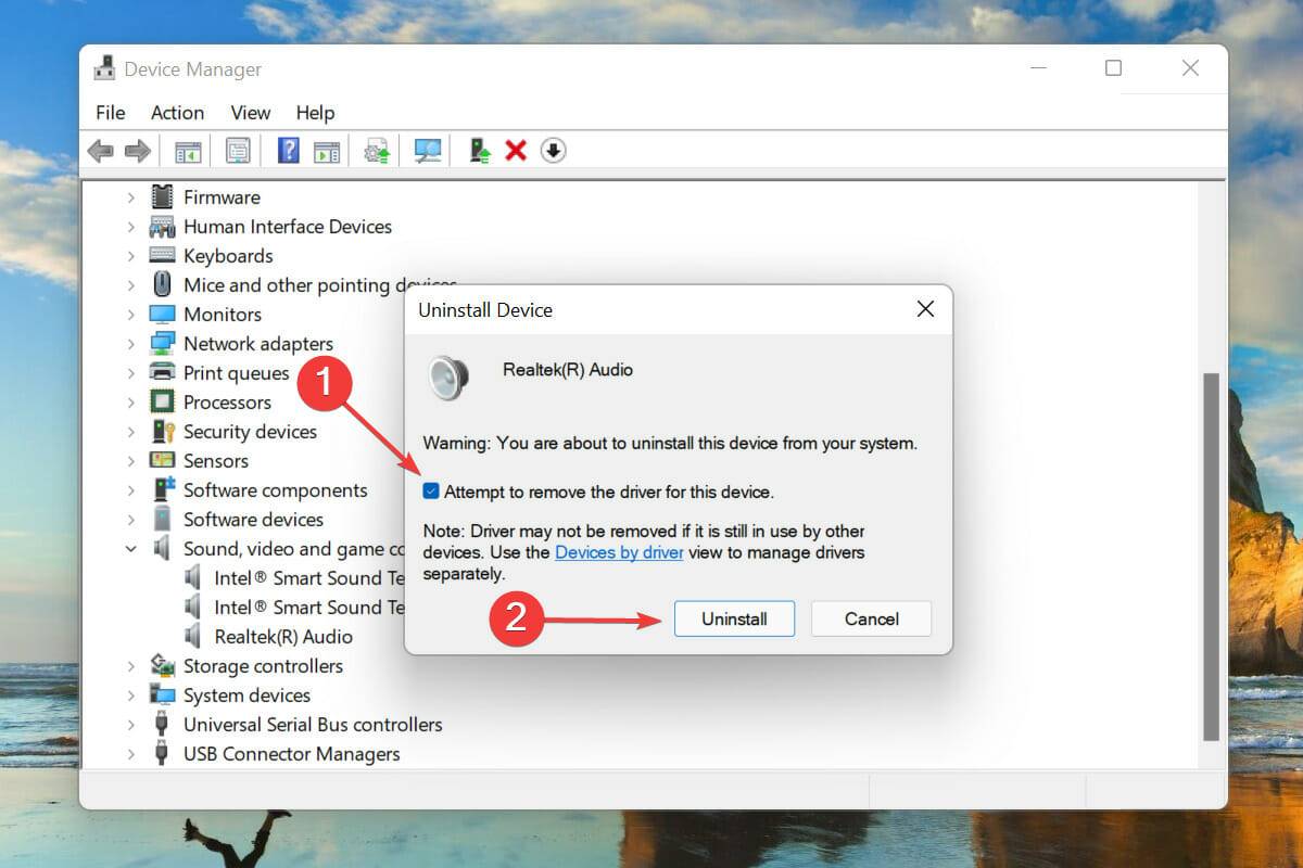 Win11系统如何重新安装音频驱动程序