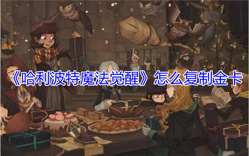哈利波特魔法觉醒怎么复制金卡