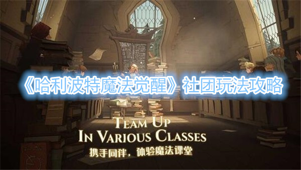 哈利波特魔法觉醒社团怎么玩