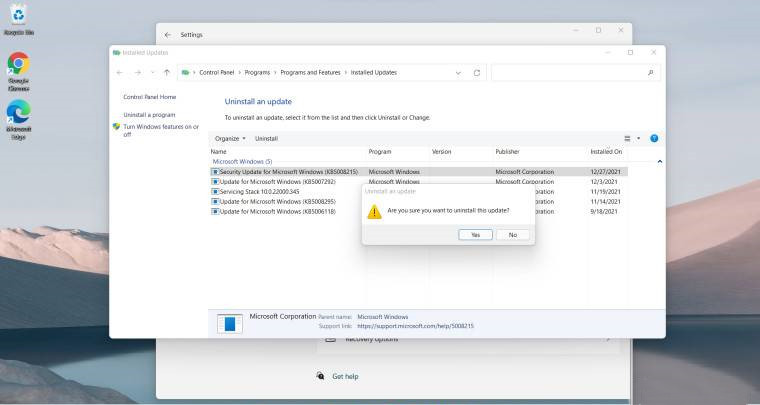如何卸载Win11更新？卸载Win11更新的方法