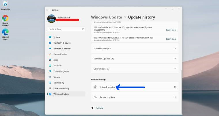 如何卸载Win11更新？卸载Win11更新的方法