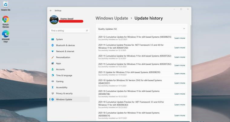 如何卸载Win11更新？卸载Win11更新的方法