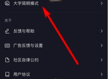 抖音大字简明模式在哪里？抖音大字模式怎么关？