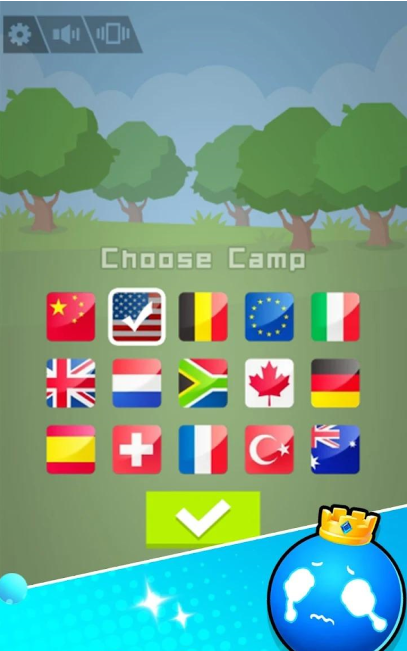 闲散的大理石比赛