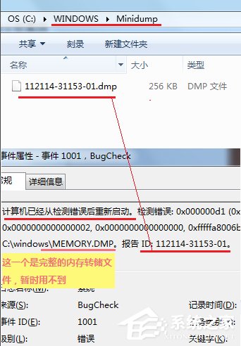 Win7对minidump文件分析的教程