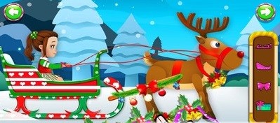 奔跑吧圣诞小鹿