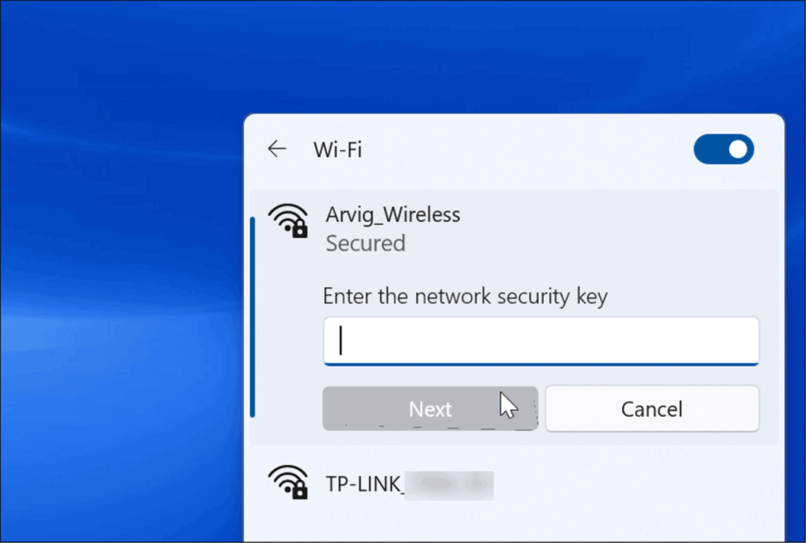 Win11系统忘记 Wi-Fi 密码怎么办