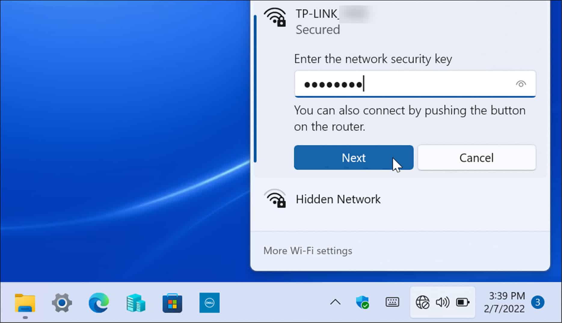 Win11系统忘记 Wi-Fi 密码怎么办