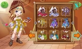 女孩游戏魔术四合一