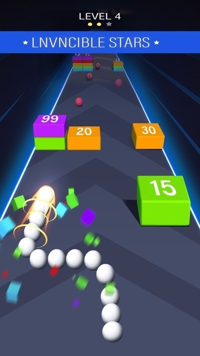 蛇球避免立方体吃红色