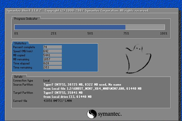 硬盘重装win7系统的详细操作方法(6)