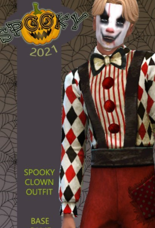 模拟人生4小丑服装MOD