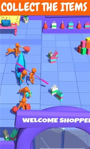 橡皮人疯狂购物