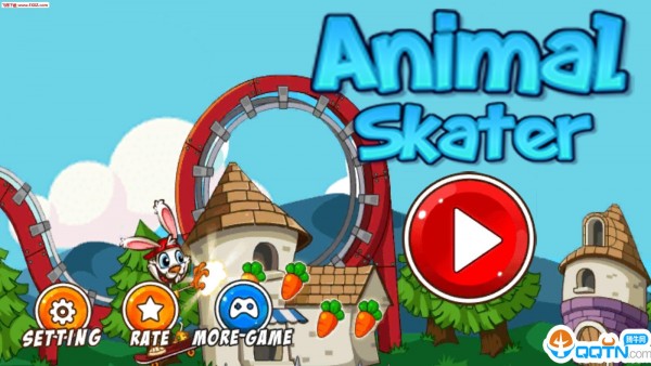 动物滑板丛林探险