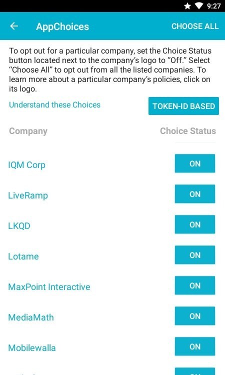 AppChoices