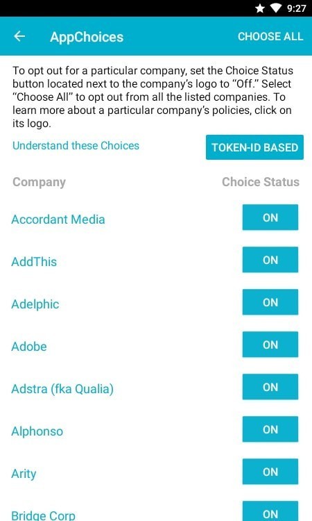 AppChoices