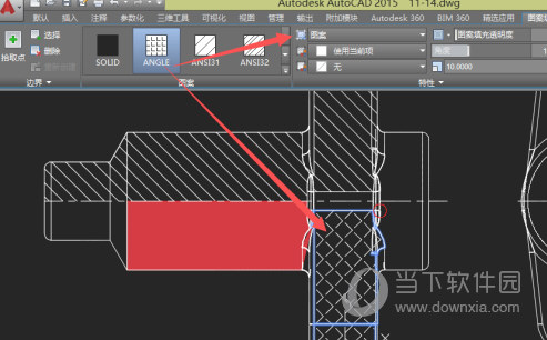 AutoCAD2015怎么填充颜色 自定义填充图案教程(5)