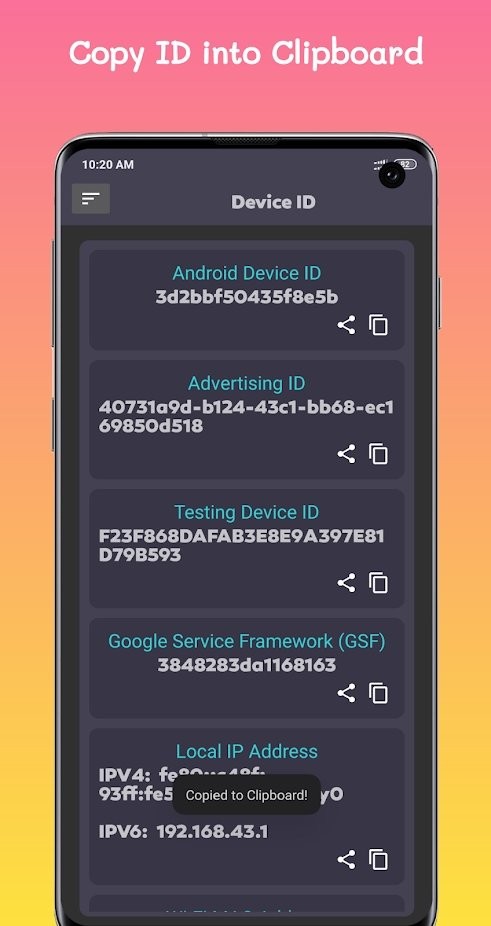 手机device id apk