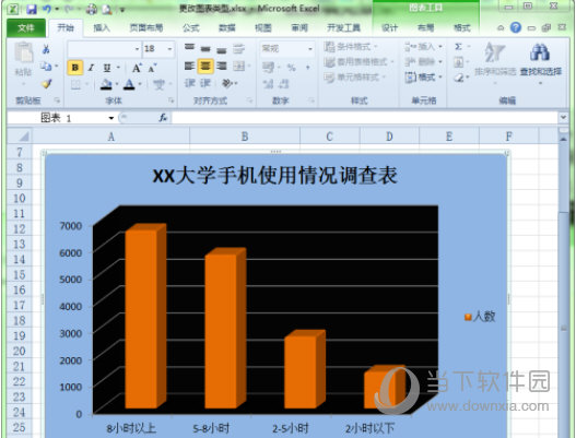 Excel2010怎么设置坐标轴标题