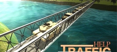 军用桥梁建造