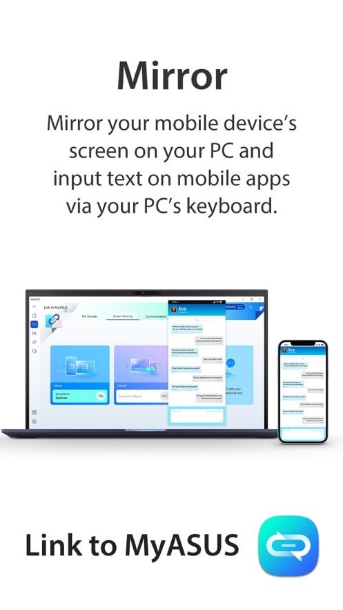 Link to MyASUS