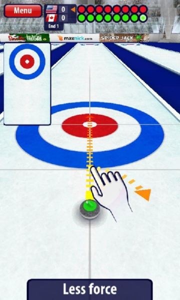 冰壶3d小游戏(curling3d)