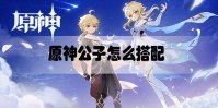 原神公子怎么搭配