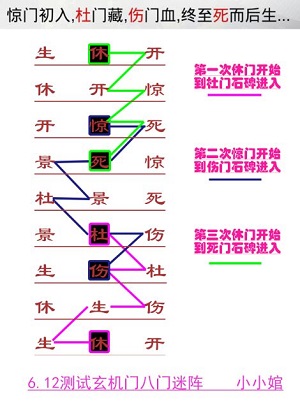 我的侠客玄机门迷阵怎么过