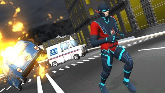 速度英雄保卫城市