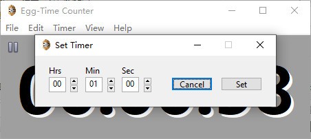 Egg-Time Counter(倒计时软件)