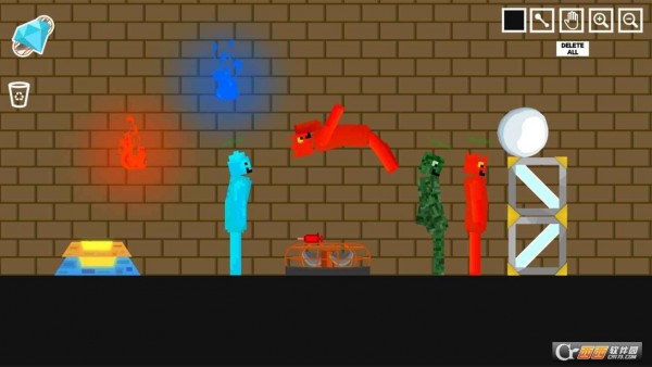 火与水的游乐场