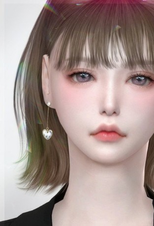 模拟人生4爱心钻石挂坠项链MOD