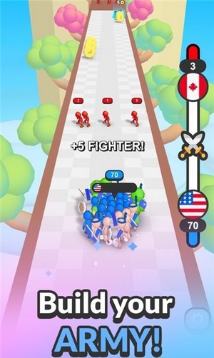 PVP战斗跑酷3D