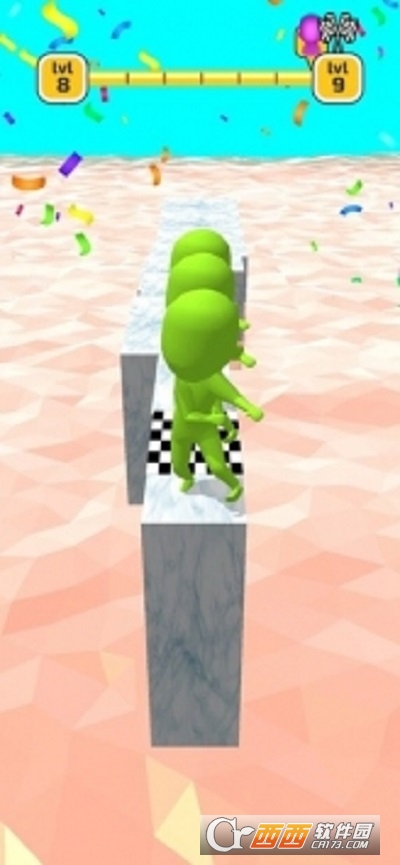 3D人群跳跃