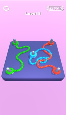 彩色绳结3D